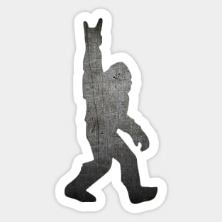 Bigfoot - Heavy Metal Sticker